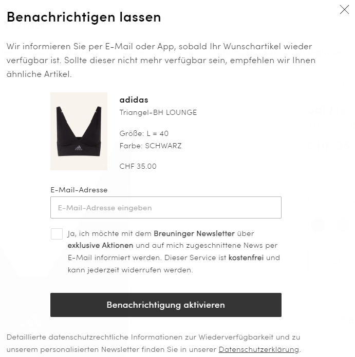 Warum wurde meine Bestellung storniert? Breuninger Hilfe